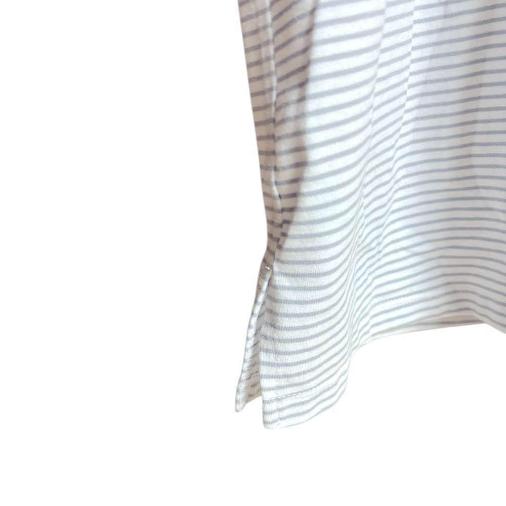 Member’s Mark Gray Striped Tank Dress Size Large NWOT 7 0476 - Picture 5 of 11